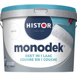 Histor Monodek muurverf wit – Matte binnenmuurverf